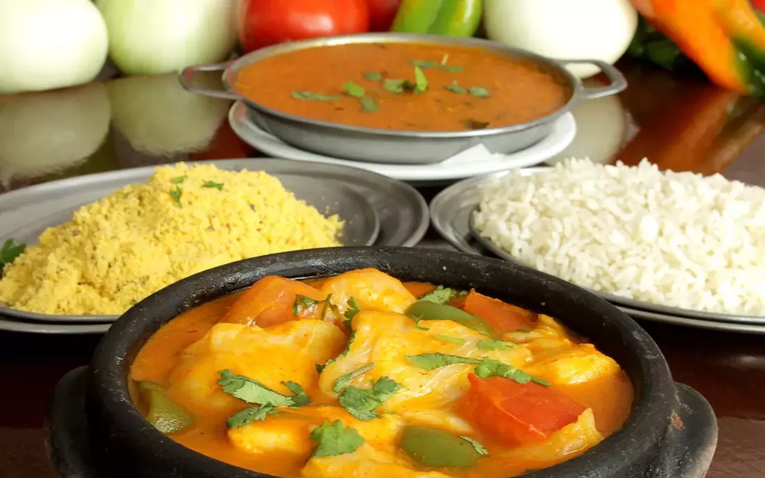 Food at surf camp Seminyak Bali