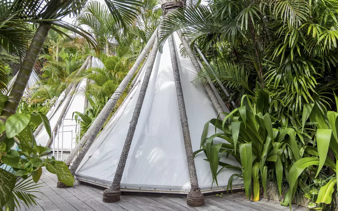 Tipi in Seminyak Surf camp