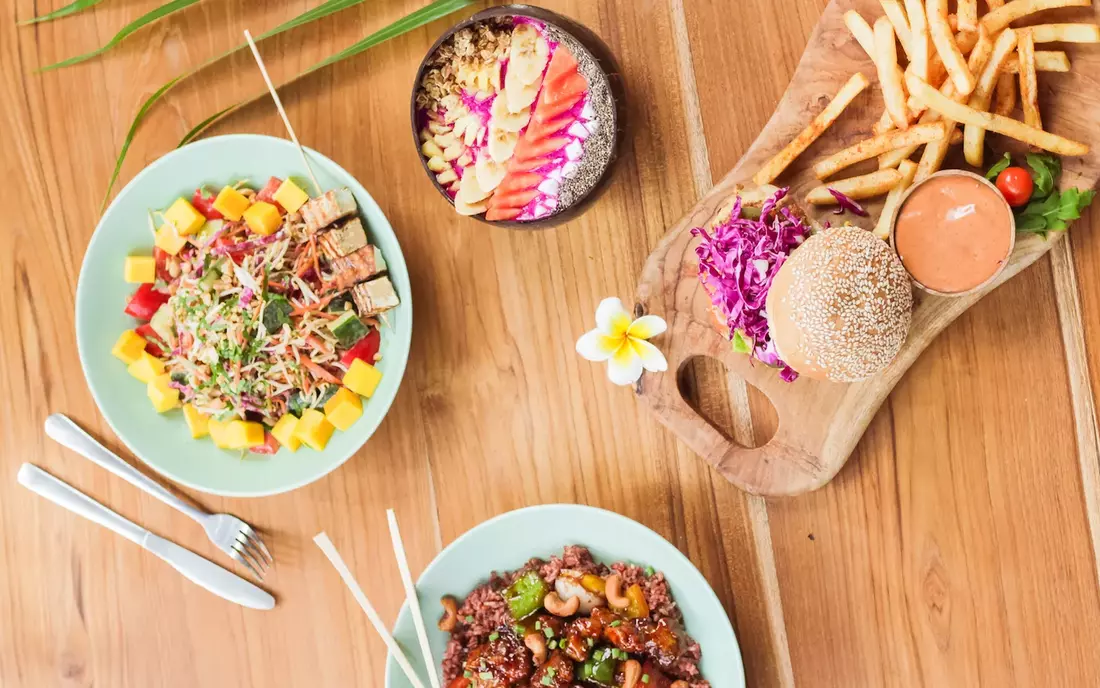 Full & Half Board available at the Bali Camp